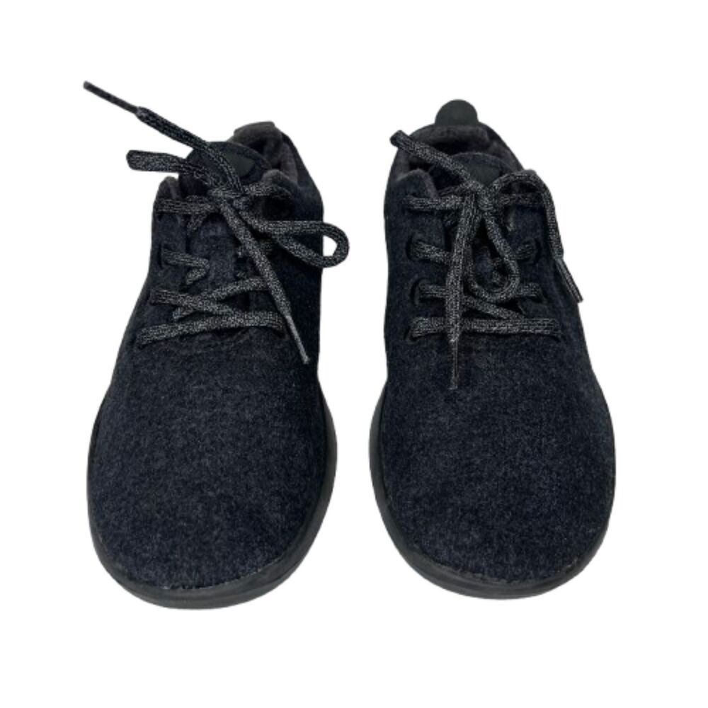 Allbirds Wool Runners Women’s Black Charcoal Merino Sneakers Size 9 - Picture 2 of 7